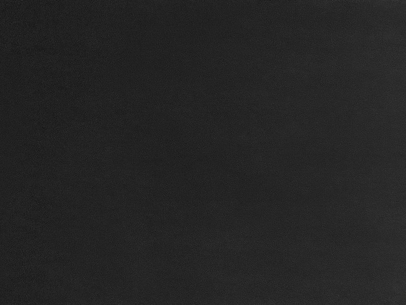 Manželská postel 180 cm VENITO (s roštem) (černá)