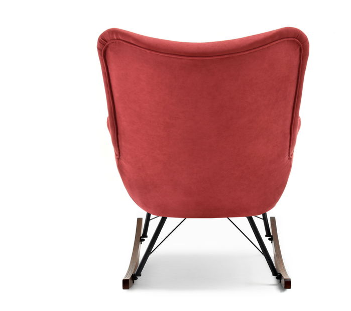 Houpací křeslo Laurentino (černá)