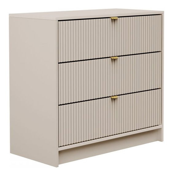 Komoda Rozoma 3SZ (písková béžová)