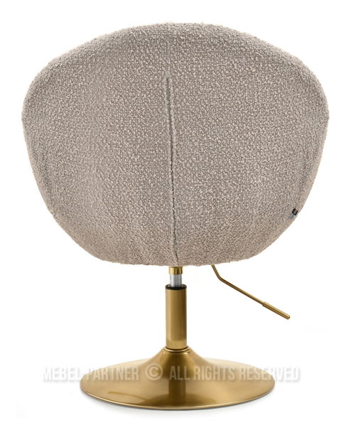 Křeslo Lush 3 (béžová + černá)