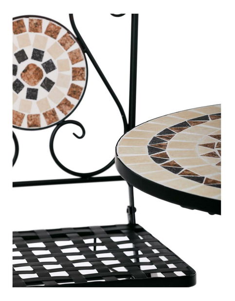 Zahradní set Unomassa (černá) (pro 2 osoby)