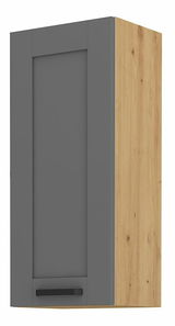 Horní kuchyňská skříňka Lucid 40 G 90 1F (dub artisan + dustgrey)