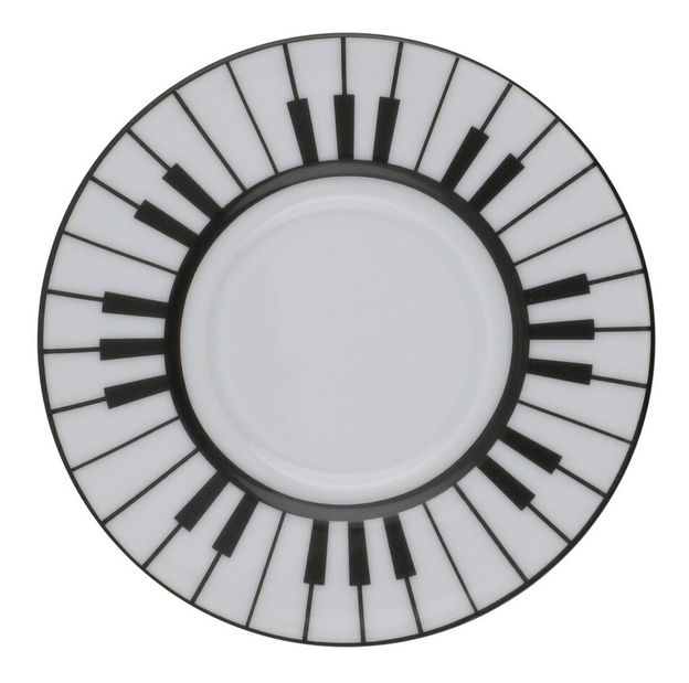 Kávová souprava (12 ks.) Roomba (bílá + černá)