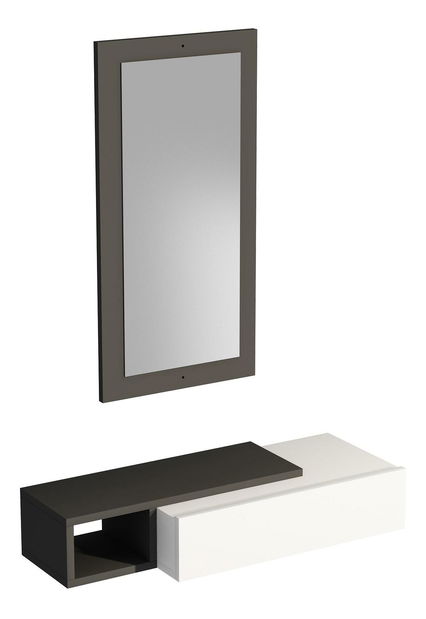 Police Sepona (antracit + bílá)