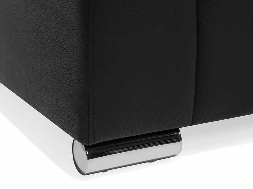 Pohovka HEINOLA (kůže) (černá)