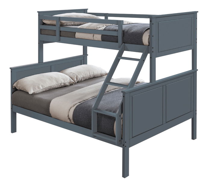 Patrová postel Neliva (šedá)