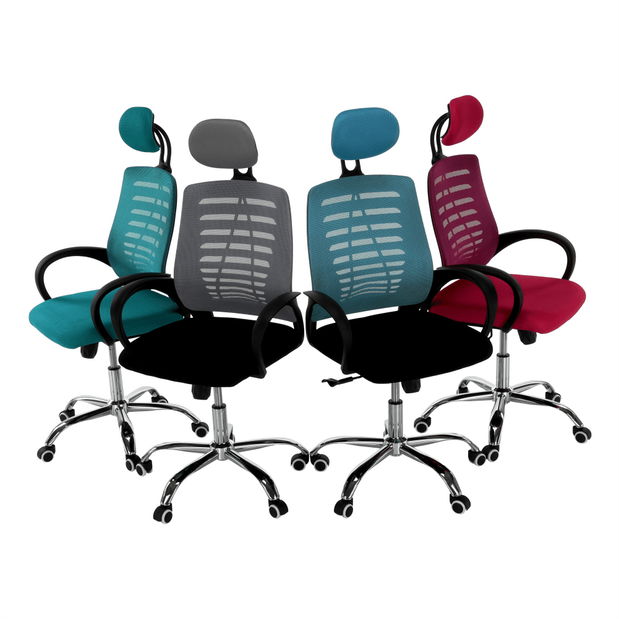 Kancelářské křeslo Ellza (modrá)