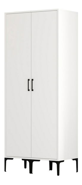 Šatní skříň Kiara SS (bílá)