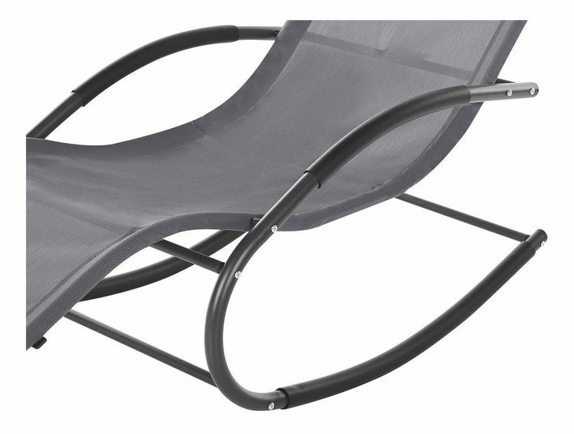 Zahradní houpací lehátko Carro (šedá)
