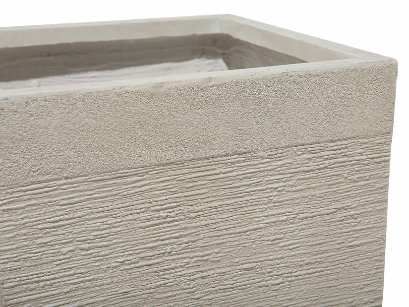 Květináč DONJI 77x40x40 cm (keramika) (béžová)