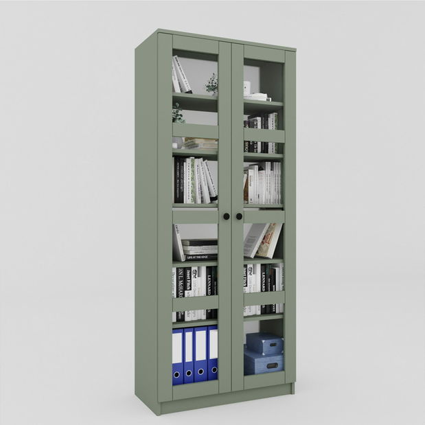 Vitrína Luckiny V (zelená)