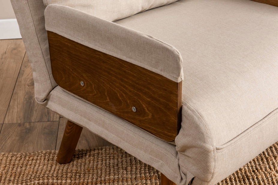 Křeslo Como S (krémová)