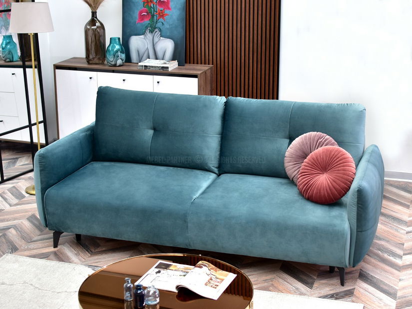 Pohovka dvousedačka Lasciare (černá)