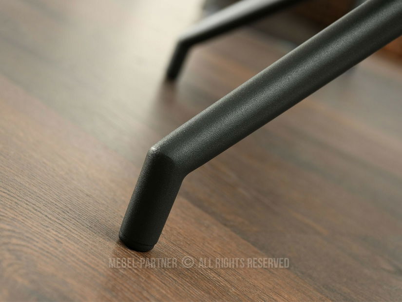 Jídelní židle Vacuno (hnědá + černá)