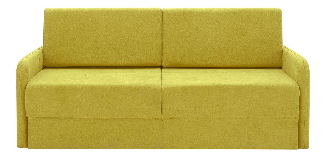 Rozkládací pohovka Borta (hořčičná)