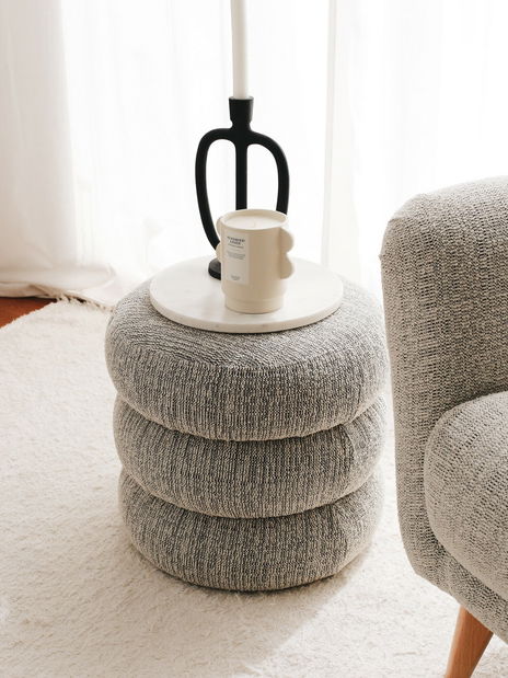 Taburetka Beid (šedá)