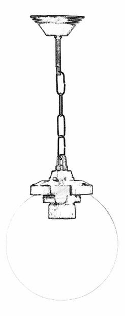 Venkovní lustr Bilal (černá)