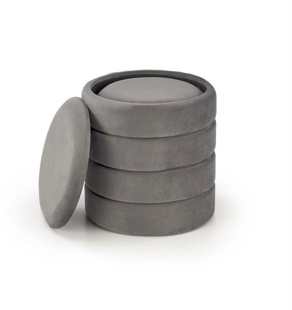 Set 2 ks. taburetek Pachio (šedá)