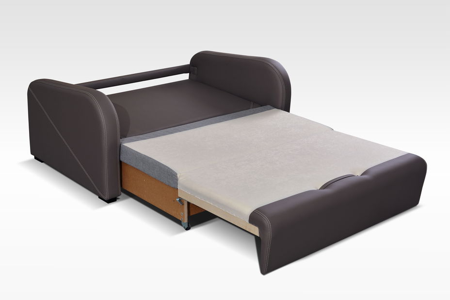 Pohovka dvoused Narya (tmavě šedá + hnědá)