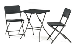 Balkonová sestava Largio (šedá)