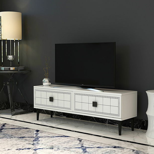 TV stolek/skříňka Yutta 1 (bílá)