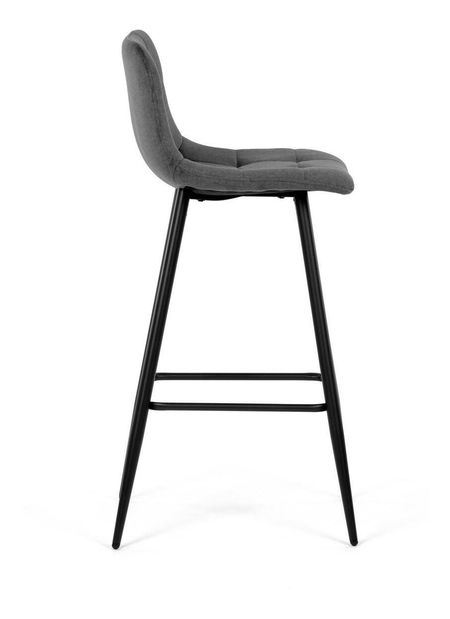 Barová židle Asegurando (tmavě šedá)