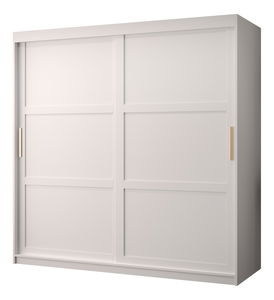Šatní skříň Riven 1 180 (bílá matná)