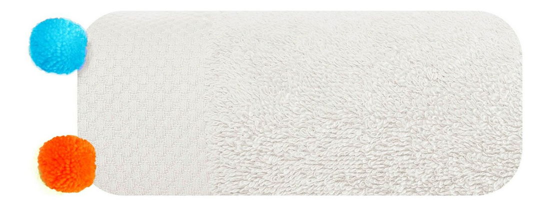 Ručník 140x70 cm Candy 01 (krémová) (3 ks)