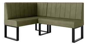 Rohová lavice Mondeo 130x170 (olivová) (L)