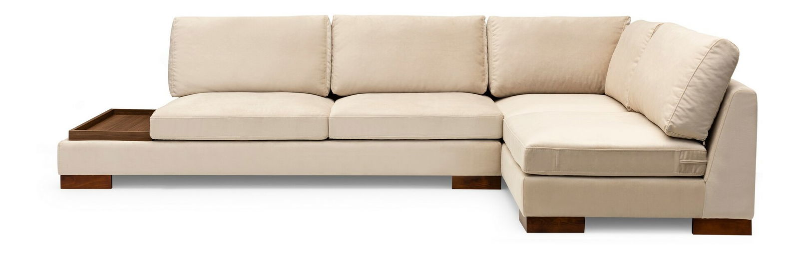 Rohová sedací souprava Tullia (béžová) (P)