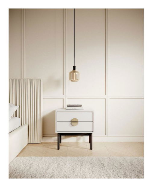 Noční stolek Stellia S3 (bílá)