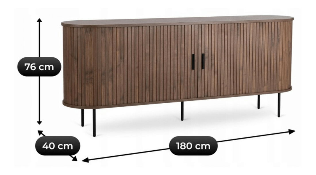 Skříňka Trisha 180 (ořech)