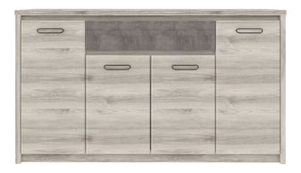 Komoda Japon 2 (kaštan nairobi + onyx)