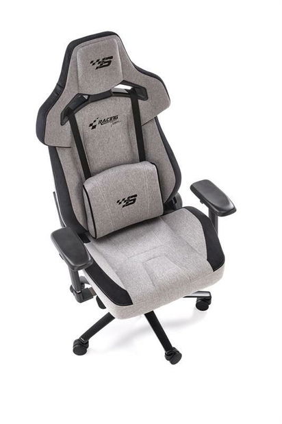 Herní křeslo Aligator (šedá + černá)