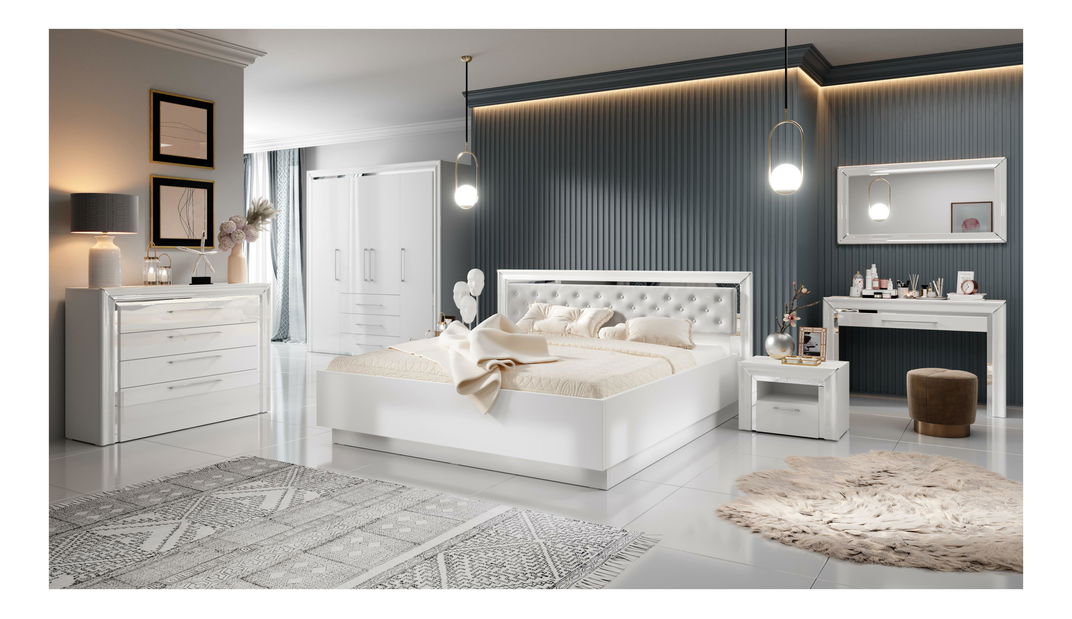 Ložnice Arnold 1 (bílá)