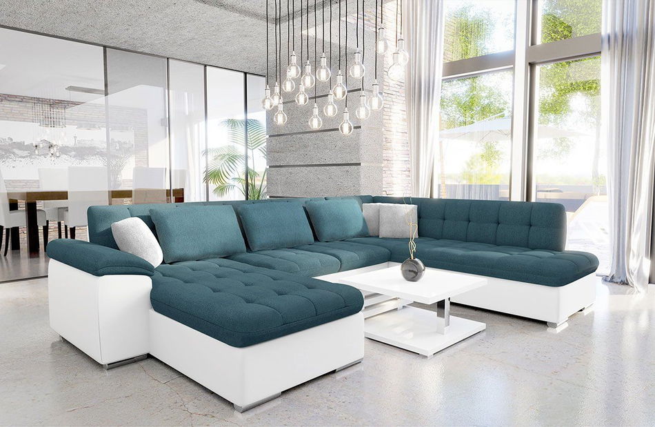 Rohová sedací souprava Talia (rezavá)