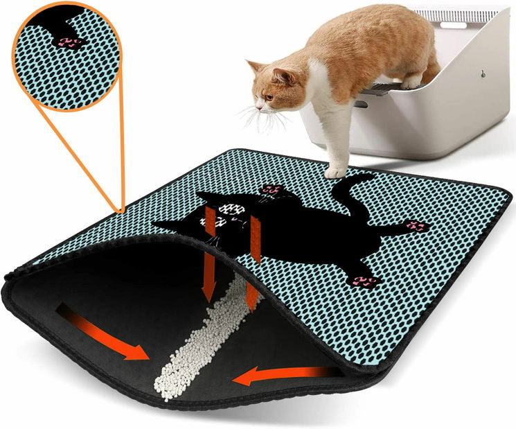 Podložka pod kočičí záchod Narasa 14 (vícebarevné)