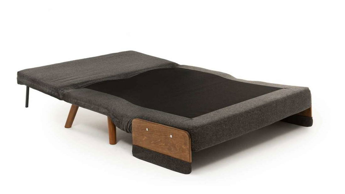 Pohovka dvousedačka Como P (tmavě šedá)