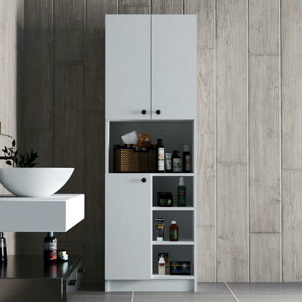 Kuchyňský regál Ora (bílá)