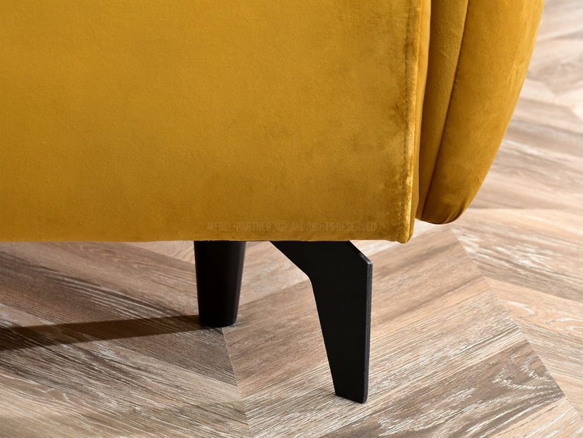 Pohovka dvousedačka Lasciare (černá)