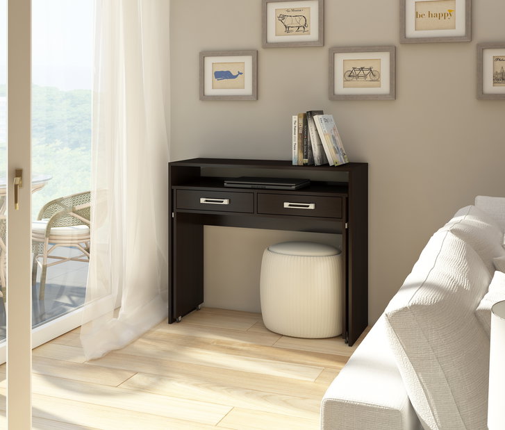 PC stolek Zoom wenge