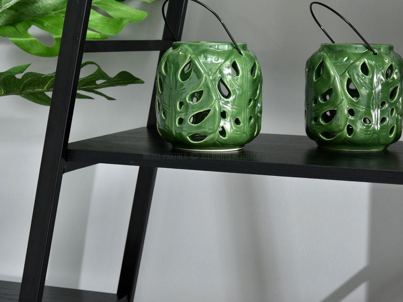 Regál Gecon Reg Zes (sonoma + černá)