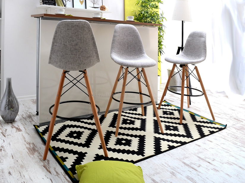 Židle Epsie (šedá + buk)