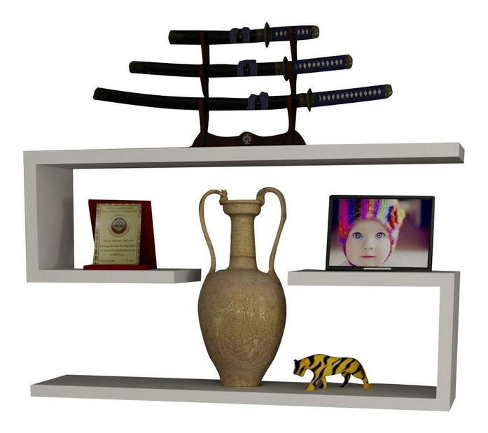 Polička Janice (bílá)