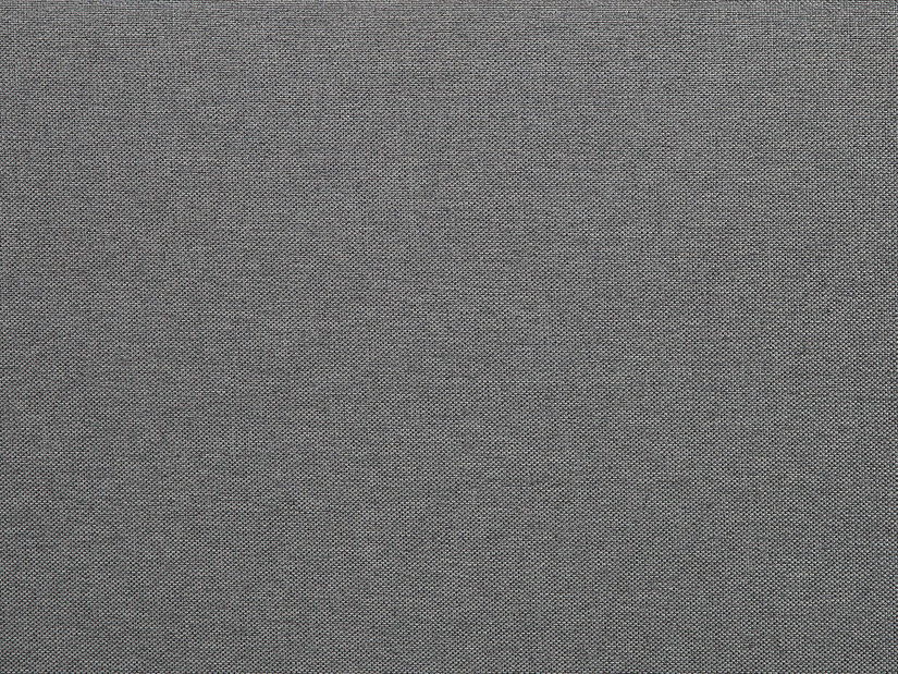 Manželská postel 180 cm CAMAR (s roštem) (černá)