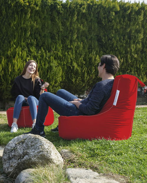 Sedací pytel Edmund (červená)