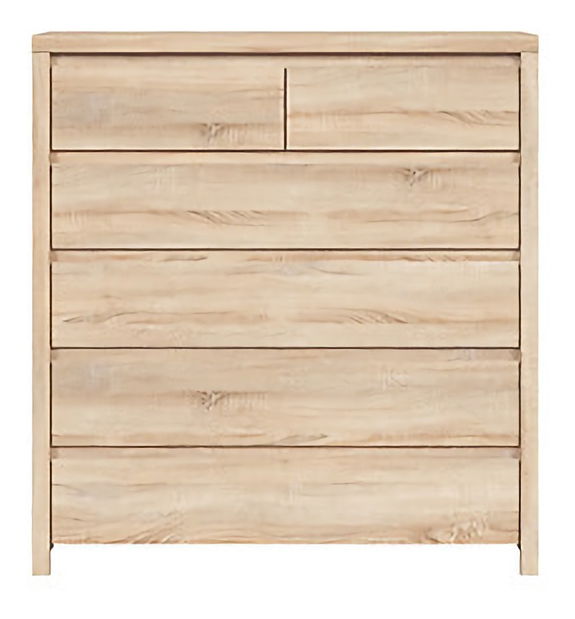 Komoda BRW Kaspian KOM6S (dub sonoma)