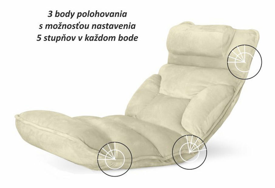 Křeslo Lota béžová