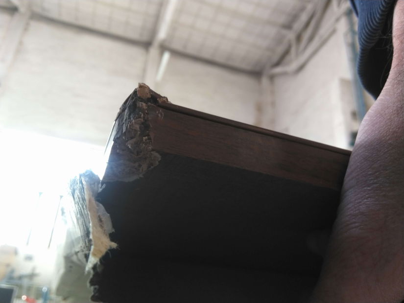 Zrcadlo BRW KENT ELUS 155 (Kaštan) *bazár