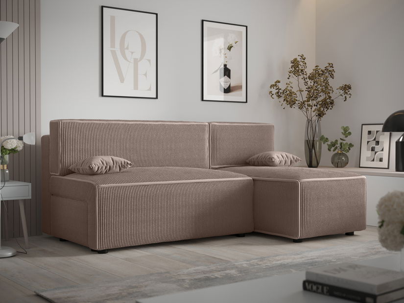 Rohová sedací souprava Mirage Sed (modrá) (P)